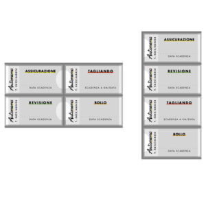 Automemo KIT 4 tasche